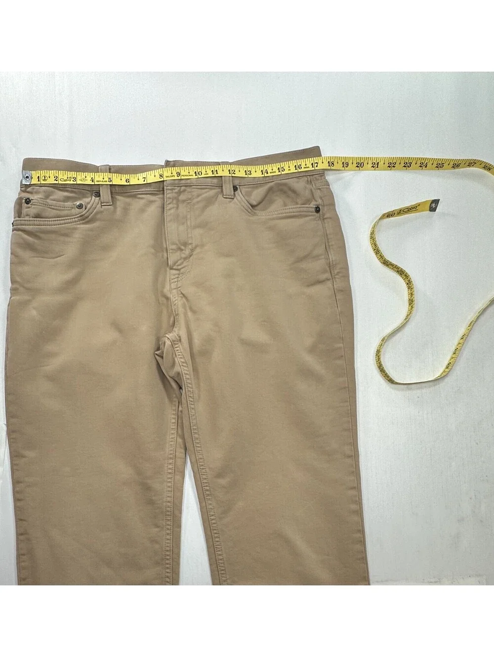 Banana Republic Traveler Slim Fit Chinos Brown Mens 34/34